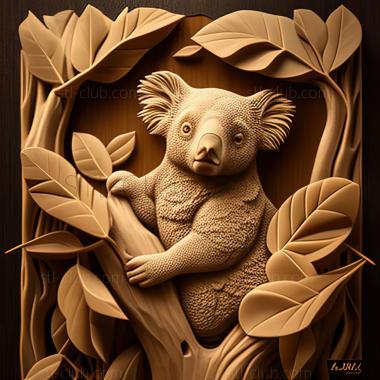 3D model st Koala (STL)